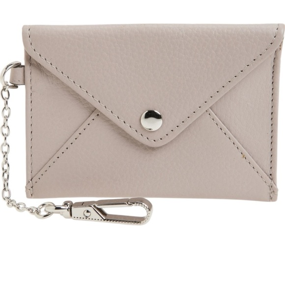 Aimee Kestenberg Ashley Leather Pouch in Silver Fox - Picture 1 of 3